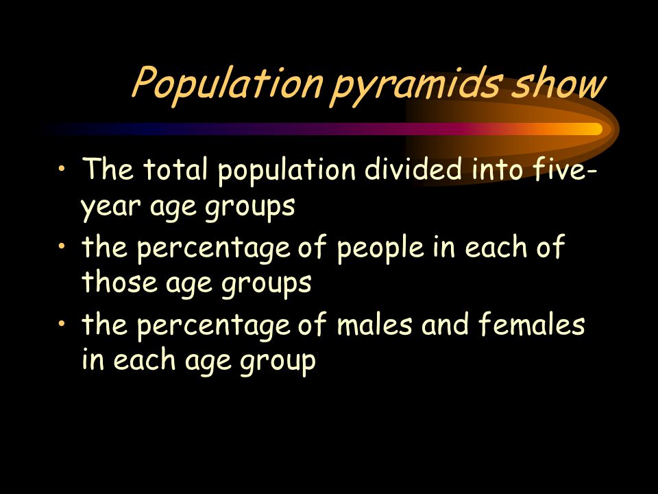 Population structures The rates of natural increase, births, deaths, infant mortality and life expectancy all affect the population structure of a country.