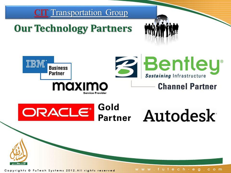 Our Technology Partners CIT Transportation Group