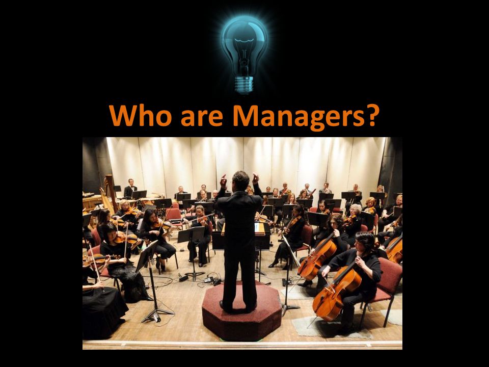 Who are Managers