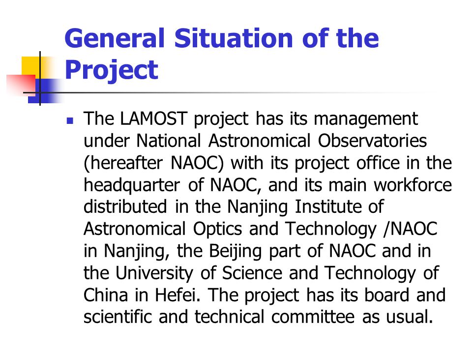 Status Of LAMOST The Large Sky Area Multi-Object Fiber Spectroscopic ...