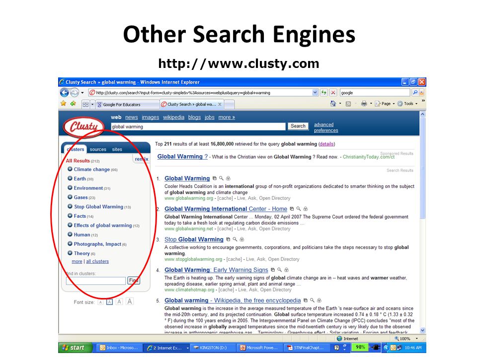 Other Search Engines Research Skills Development Unit