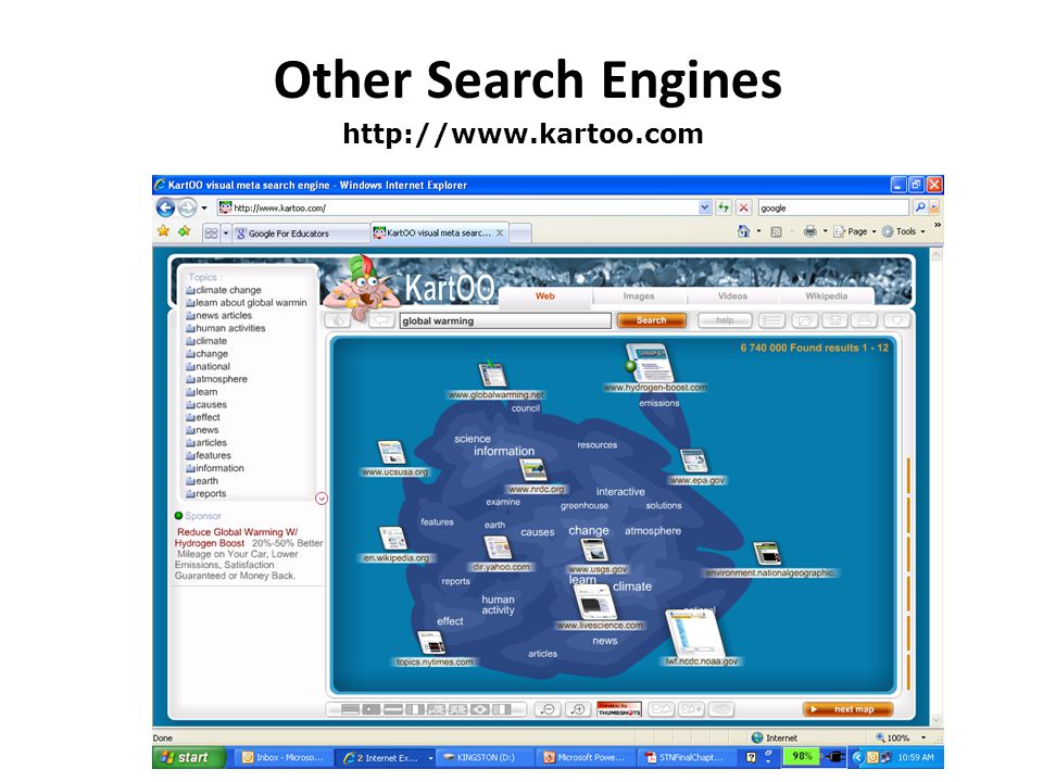 Other Search Engines Research Skills Development Unit
