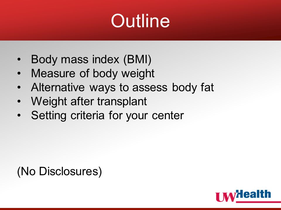 Alternatives To BMI For Assessing Weight, Body Composition