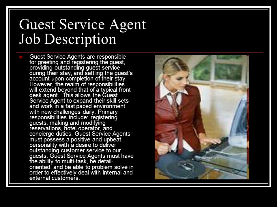 Hotel Careers Guest Service Agent Reservations Manager Taylor
