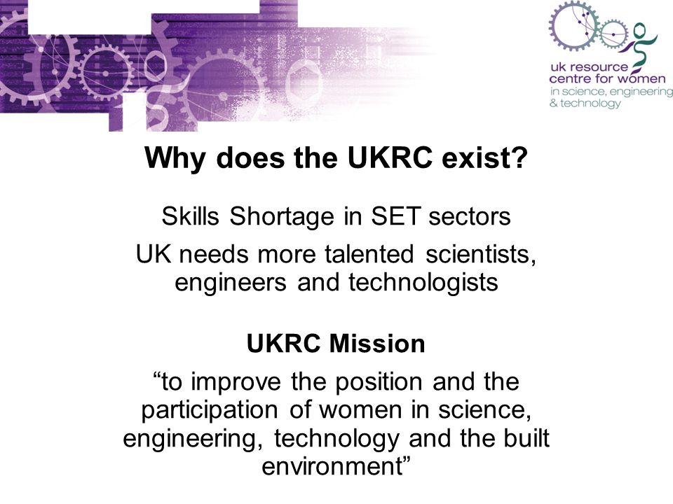 Why does the UKRC exist.