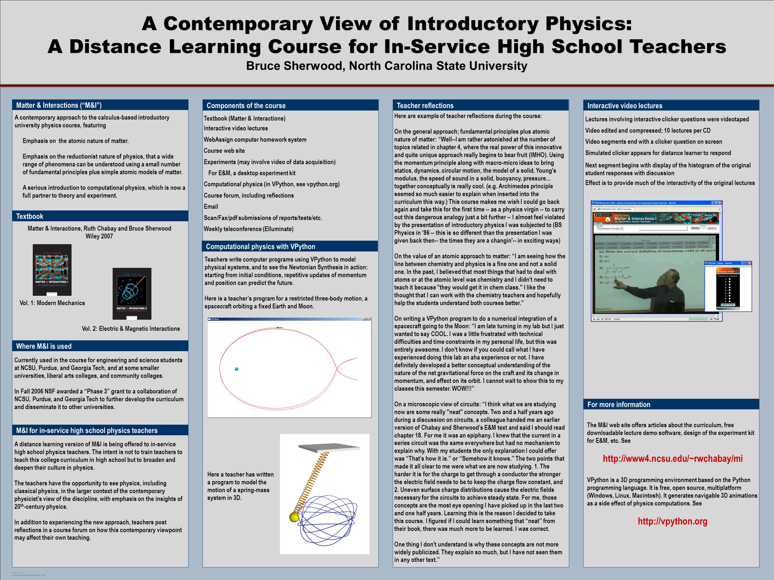 poster template by: a contemporary view of introductory physics: a poster template by: a contemporary view of introductory physics: a, College Presentation Poster Template, Presentation templates