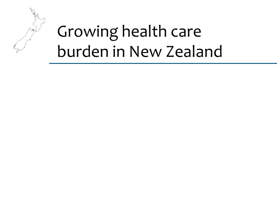 Growing health care burden in New Zealand