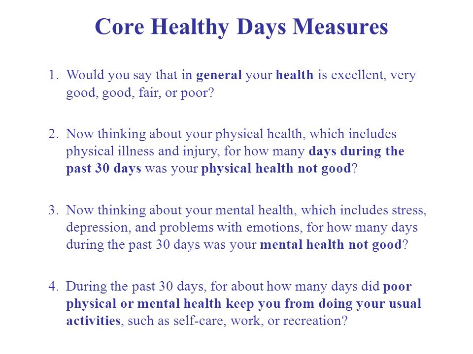 1.Would you say that in general your health is excellent, very good, good, fair, or poor.