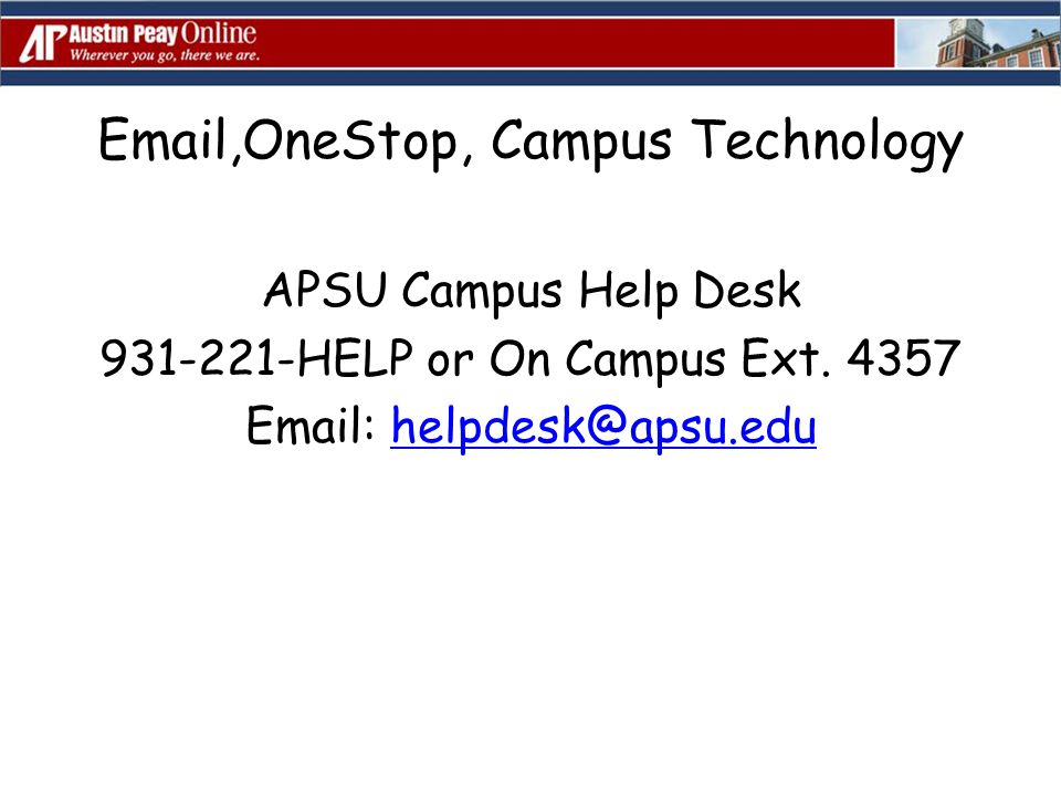 Apsu Onestop And D2l Rachel Pinkowski Row Team Member Scott
