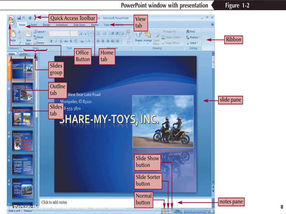 PowerPoint Presentation New Perspectives on Microsoft Office PowerPoint 20078