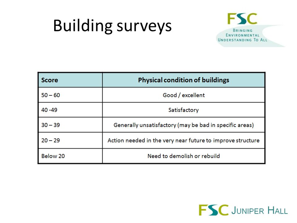 Building surveys