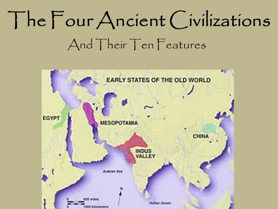 first four civilizations