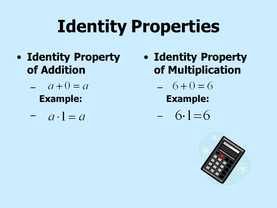 Distributive Property – Example: Distributive Property Mrs. Lamb’s math class