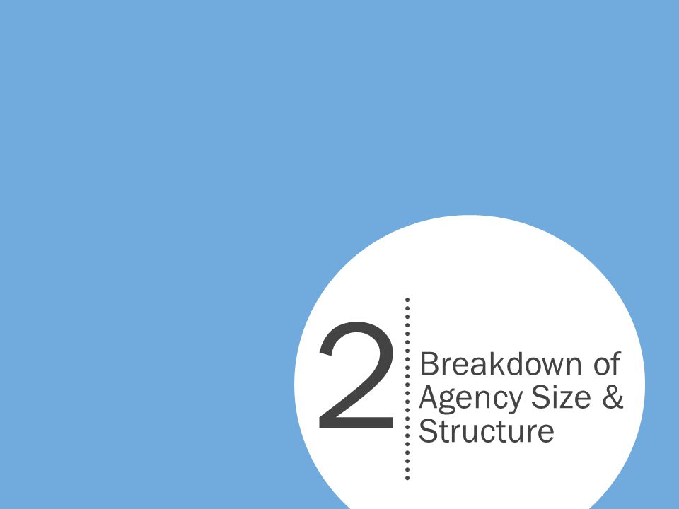 2 Breakdown of Agency Size & Structure
