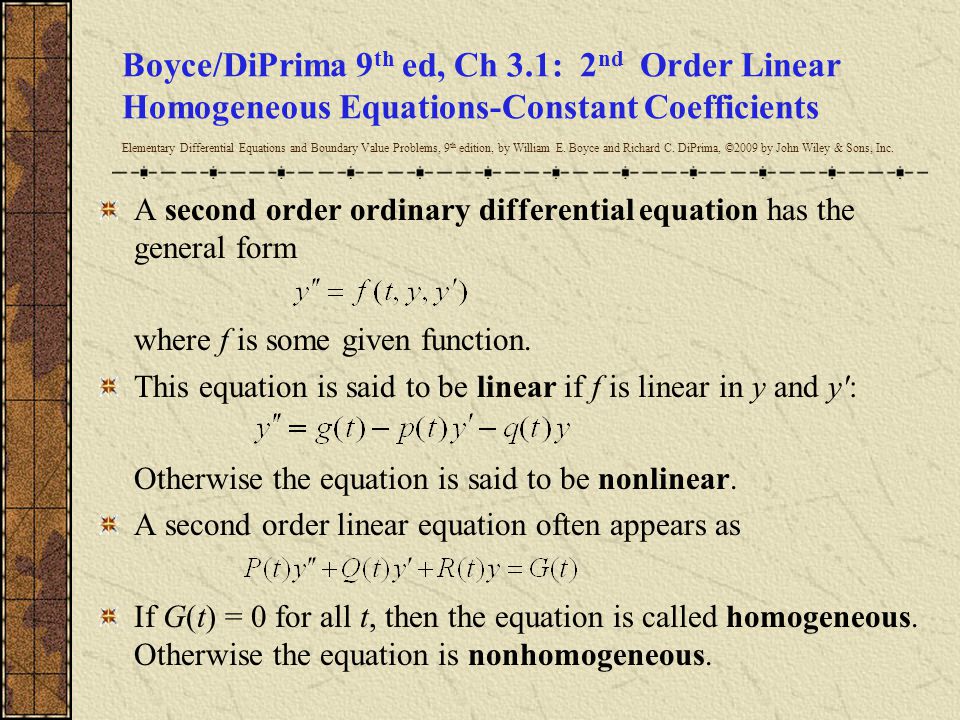 Boundary Value Problems for Higher Order Differential Equations