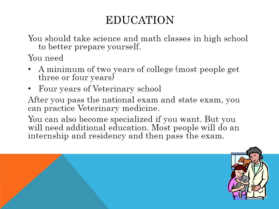 You should take science and math classes in high school to better prepare yourself.