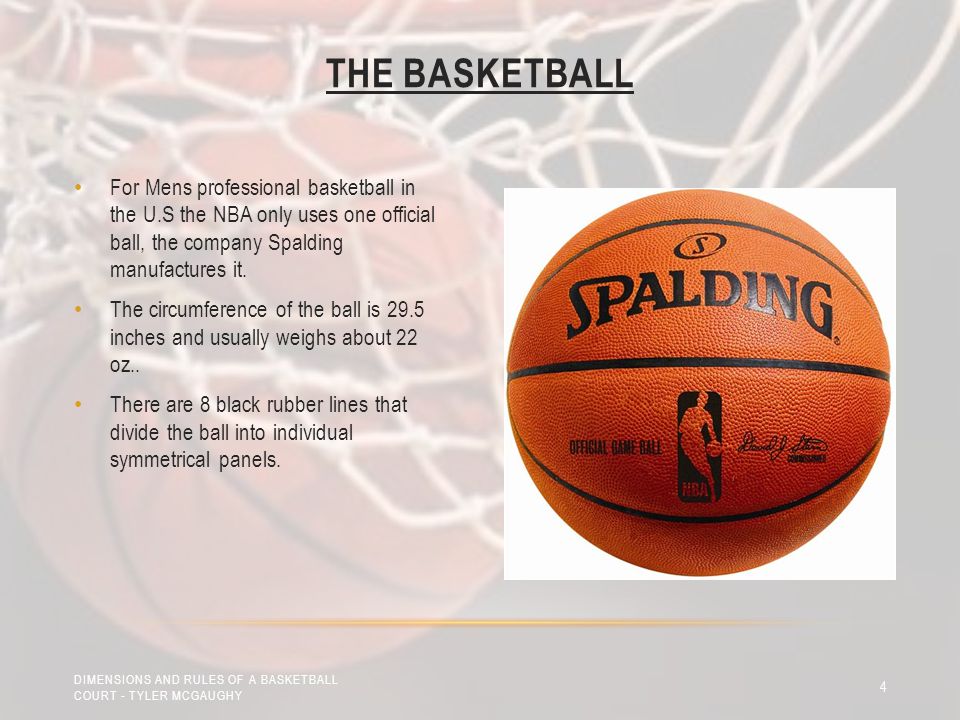 Tyler McGaughy HISTORY AND RULES OF THE NBA BASKETBALL COURT. - ppt download
