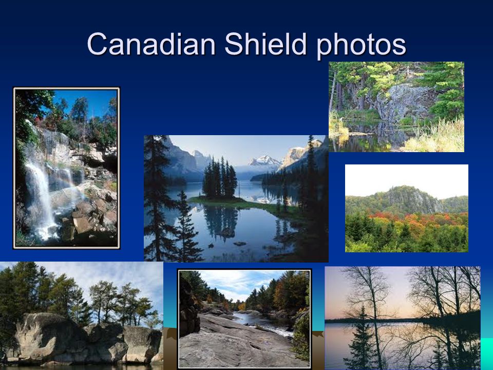 Canadian Shield photos