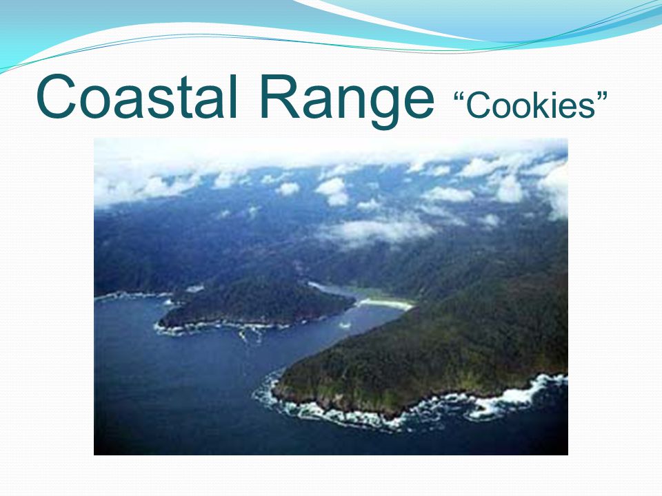 Coastal Range Cookies