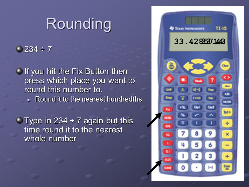 How To Use The TI 15 Calculator. Basic Steps This Presentation is a basic  review of some of the functions of the TI-15 Calculator. We Will Review  How. - ppt download
