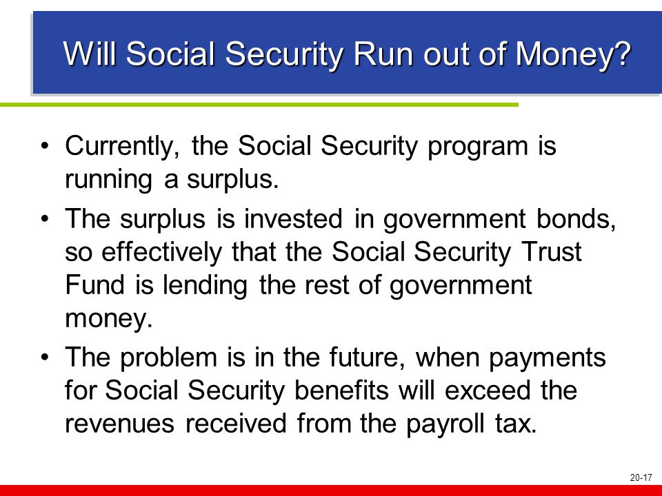 20-17 Will Social Security Run out of Money.