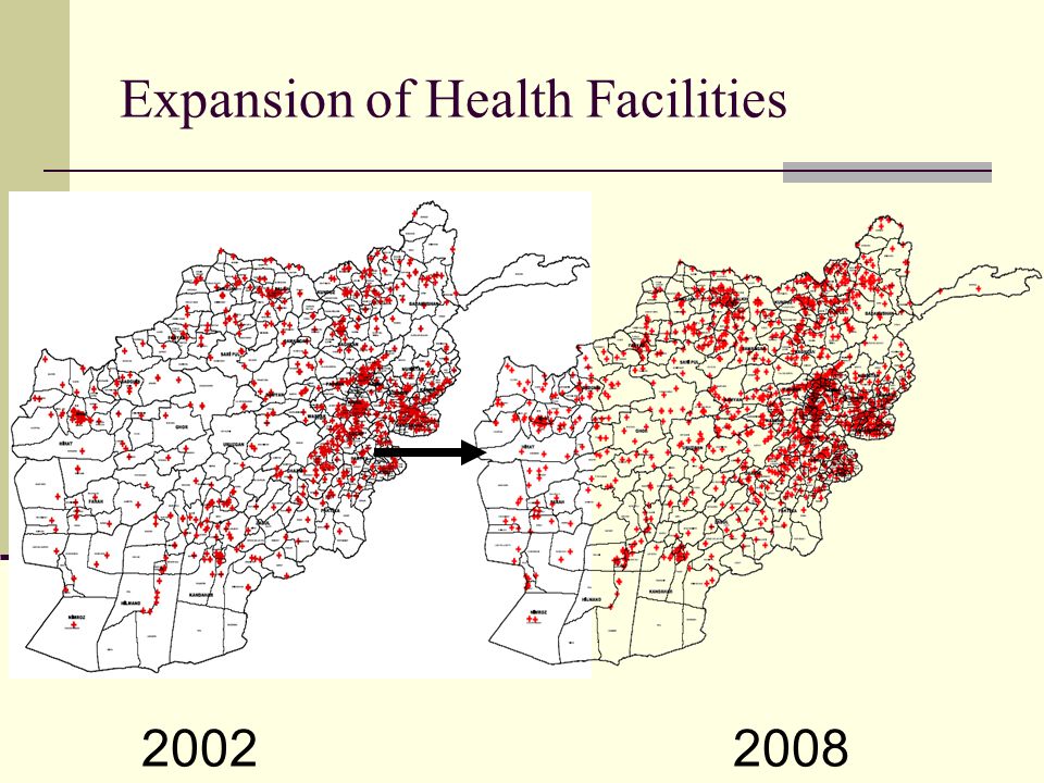 Expansion of Health Facilities
