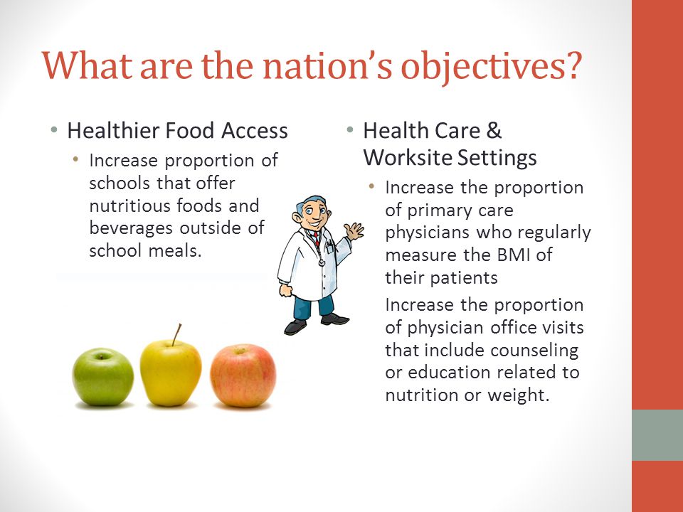 What are the nation’s objectives.
