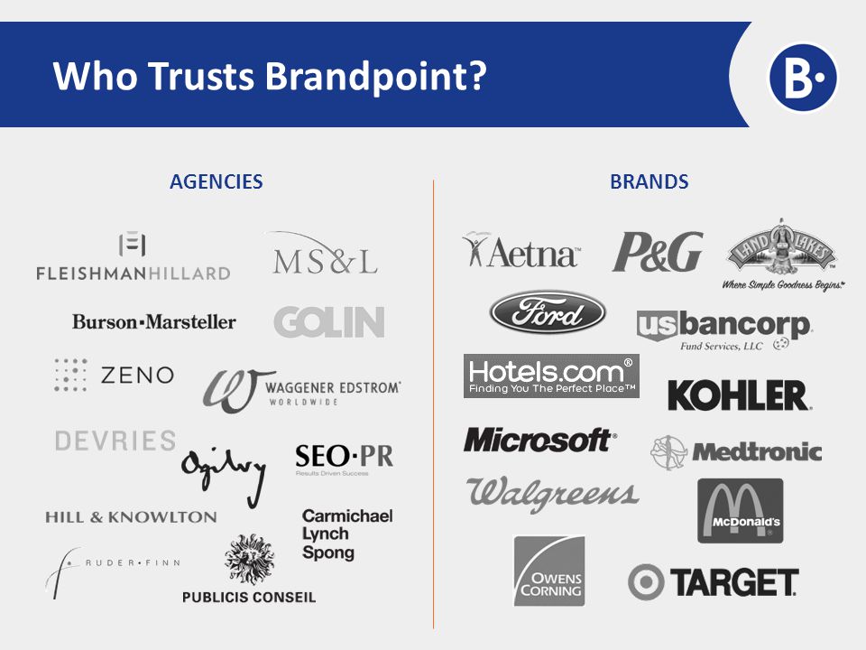 Who Trusts Brandpoint AGENCIESBRANDS