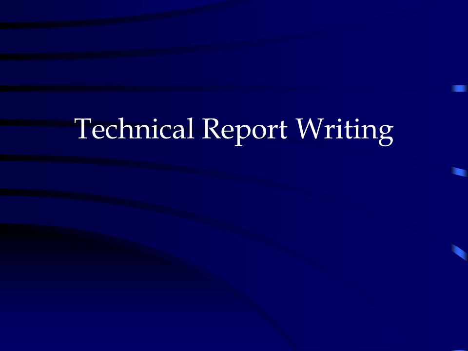technical thesis report