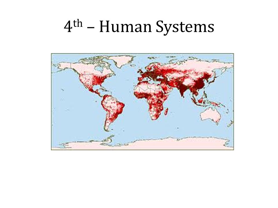 4 th – Human Systems