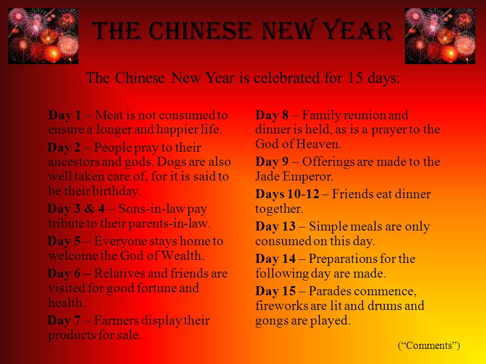 The Chinese New Year Day 1 Meat Is Not Consumed To Ensure A Longer And The Chinese New Year Day 1 Meat Is Not Consumed To Ensure A Longer And
