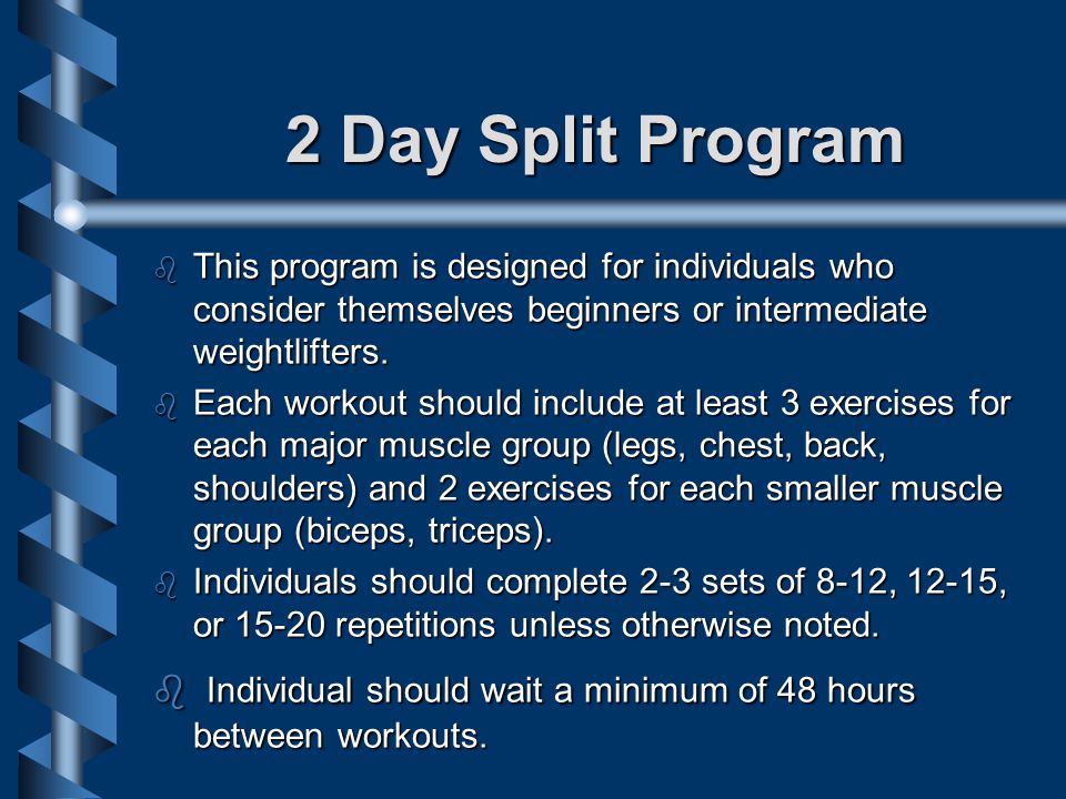 WEIGHT TRAINING Personal Program Design s Terms and Definitions s ...