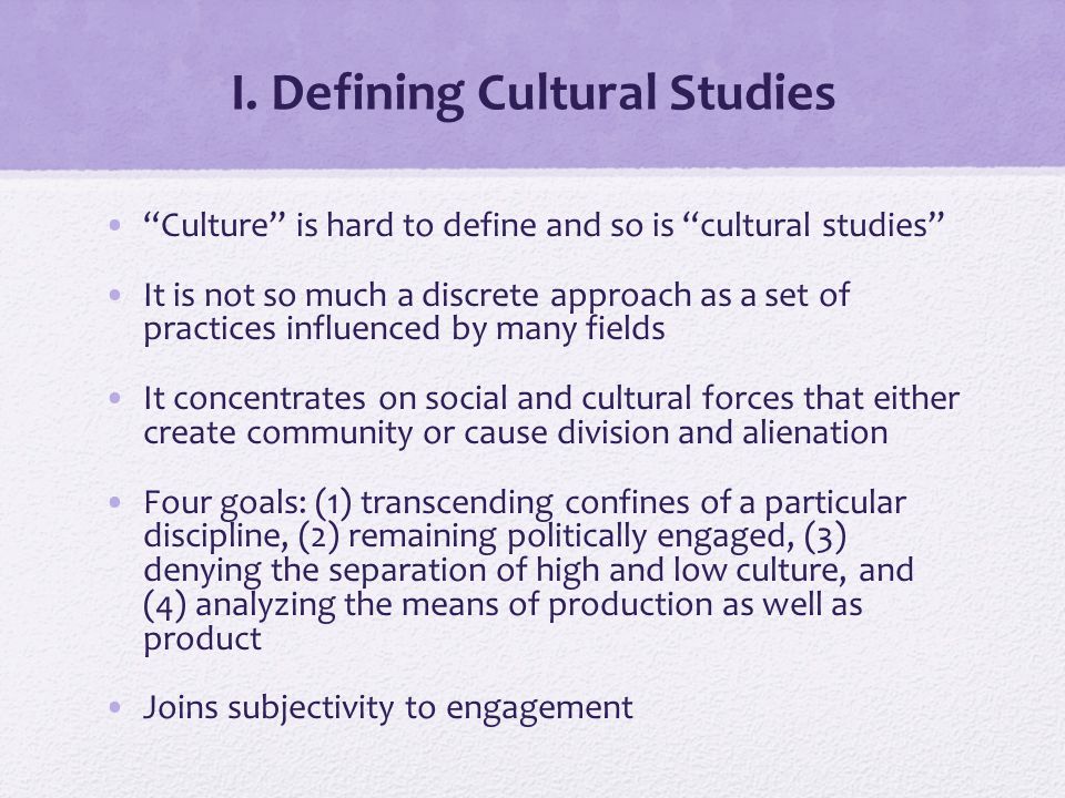 cultural studies literary analysis