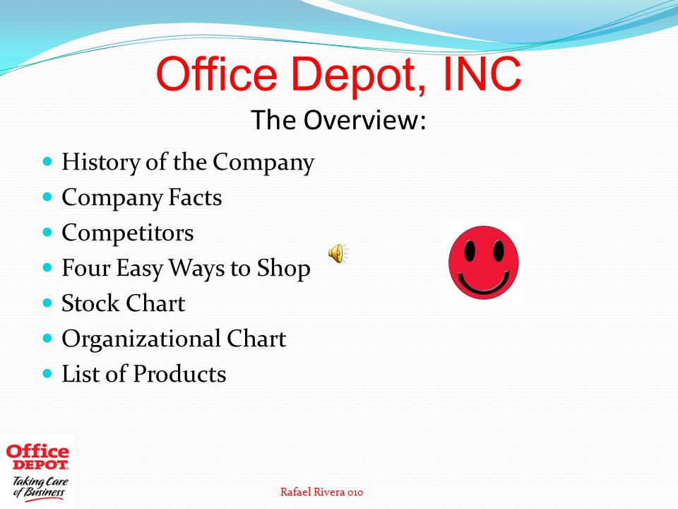office depot organizational structure