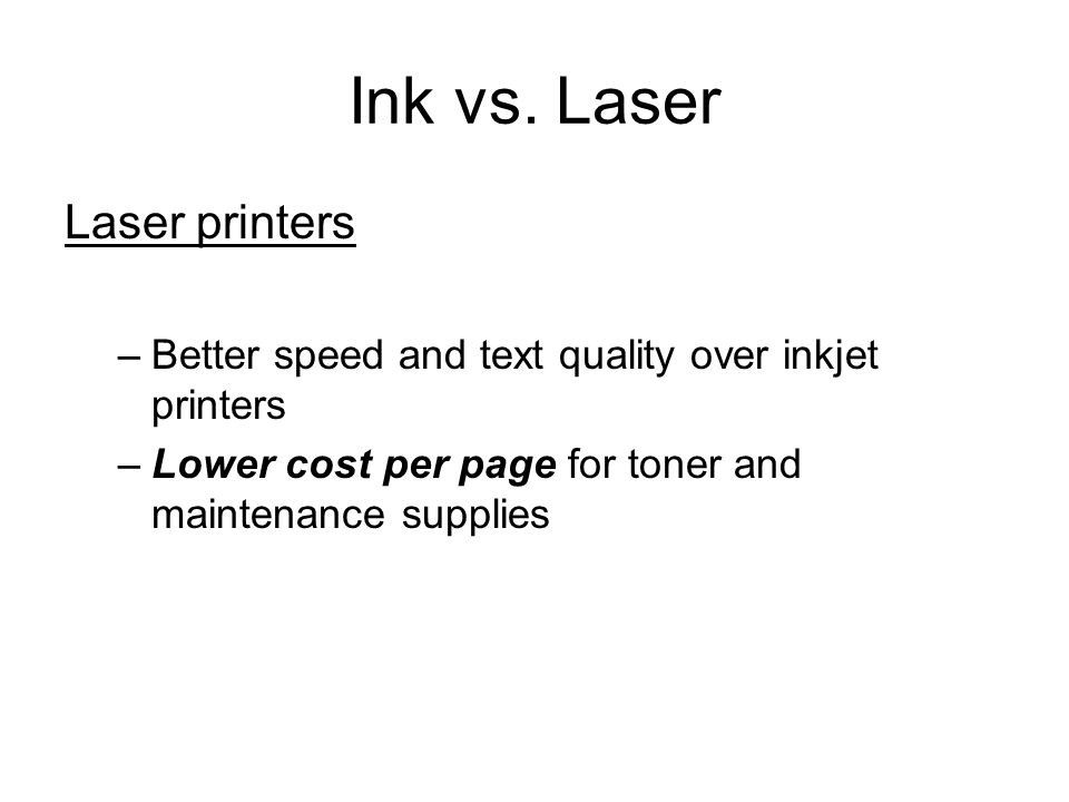The REAL cost of printing A “Cost Per Page” view. - ppt download