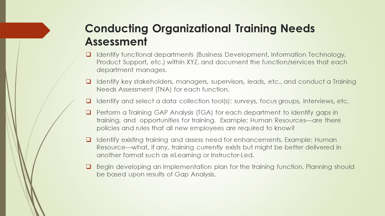 Organizational Training Function Recommendations for Implementation By:  Marcia Hawk. - ppt download