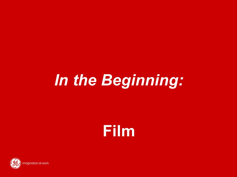 In the Beginning: Film
