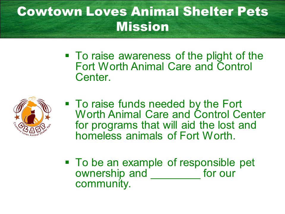 Cowtown Animal Care Fund Capital Campaign 2005