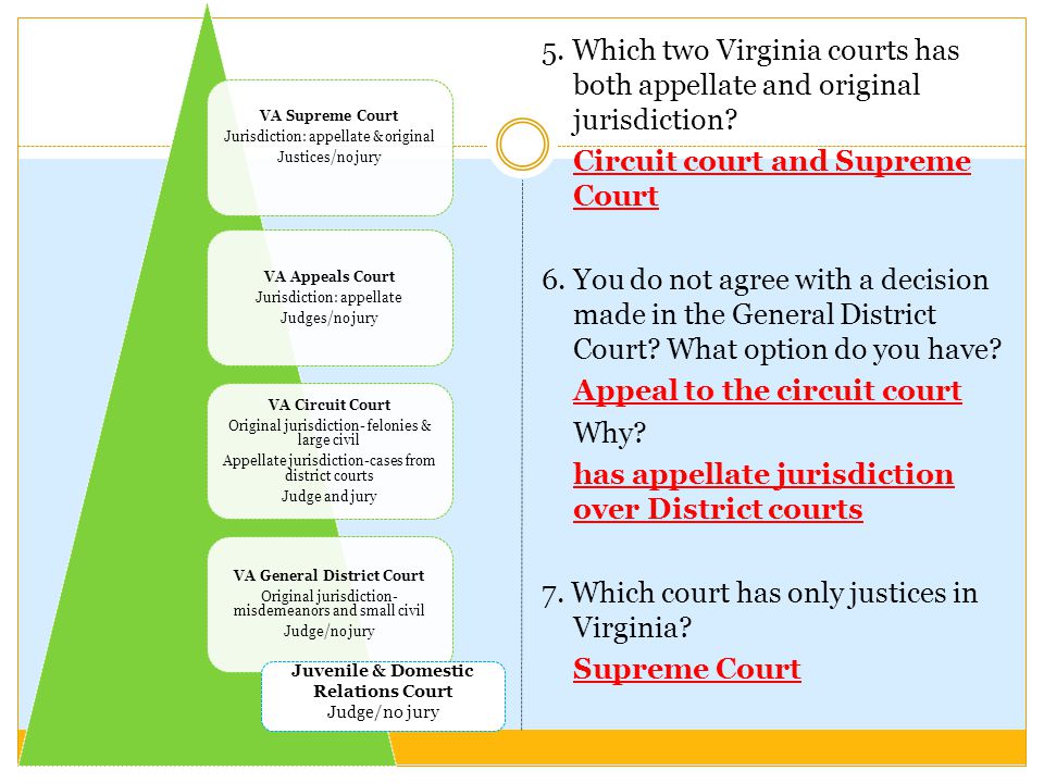 State Court System Chart