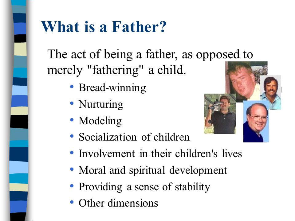 The Role of the Father in Child Development