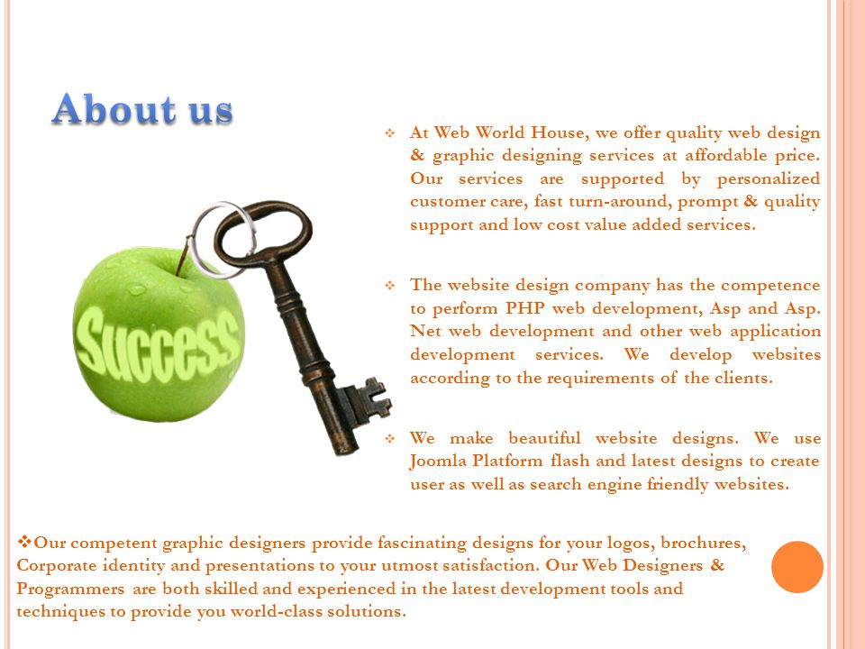  At Web World House, we offer quality web design & graphic designing services at affordable price.