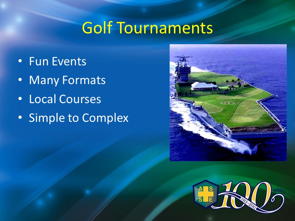 Golf Tournaments Fun Events Many Formats Local Courses Simple to Complex