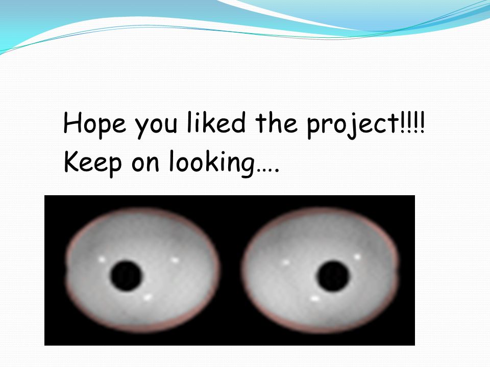 Hope you liked the project!!!! Keep on looking….