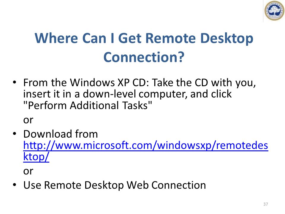 Where Can I Get Remote Desktop Connection.