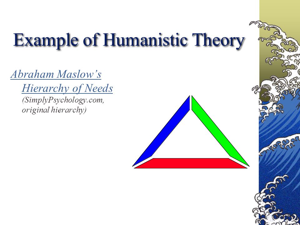 humanistic theory examples