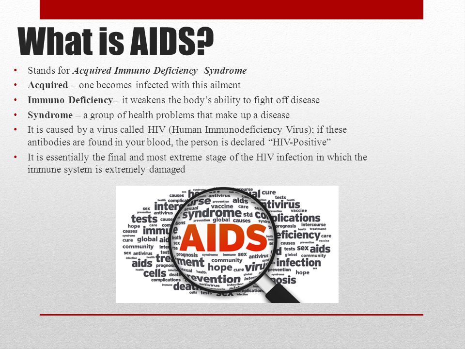 What is AIDS.