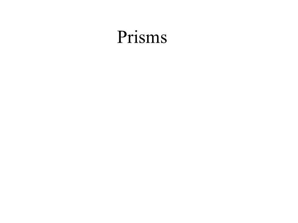 Prisms