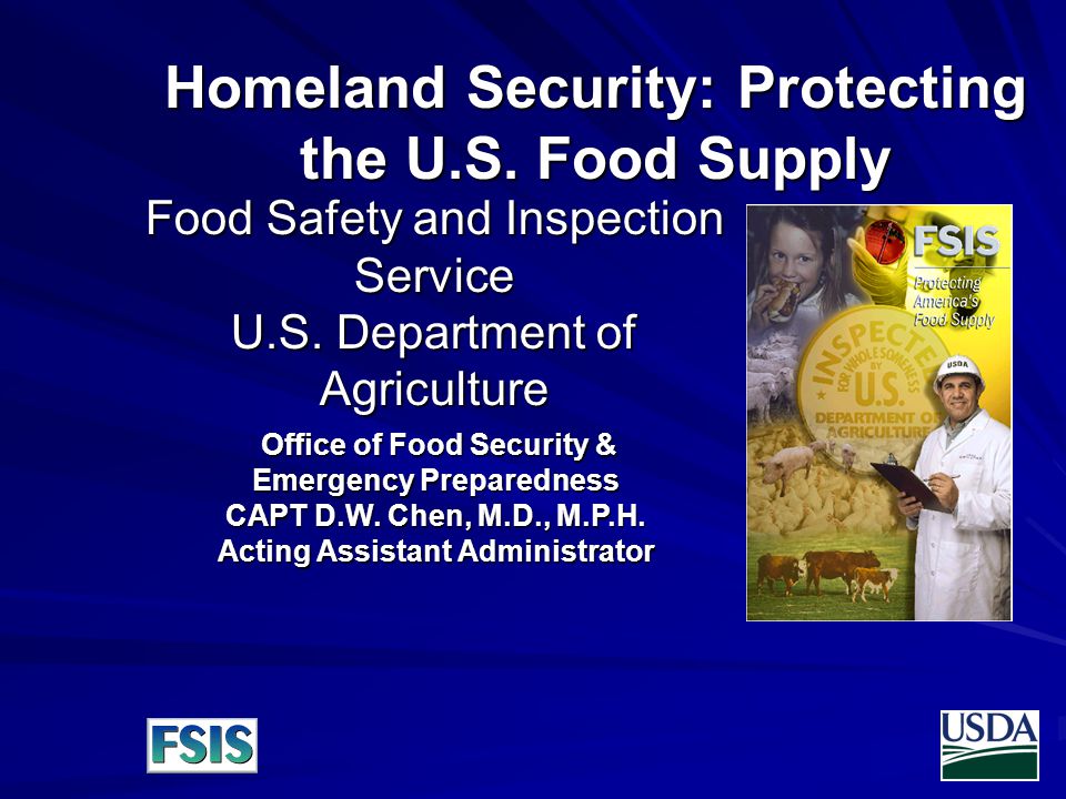 Food Safety and Inspection Service U.S.