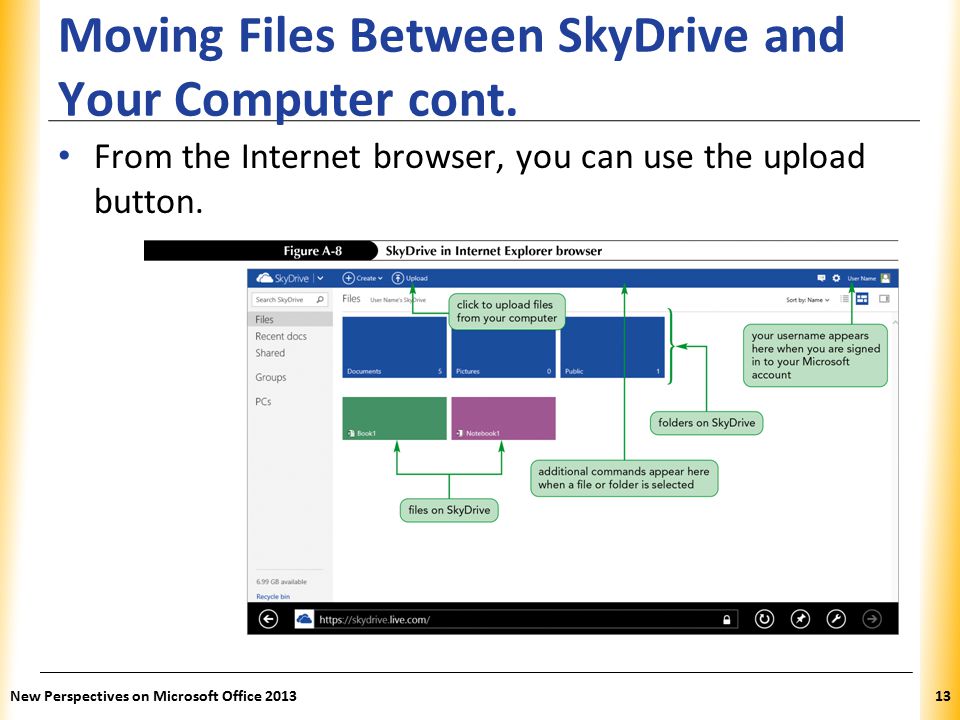 XP Moving Files Between SkyDrive and Your Computer cont.