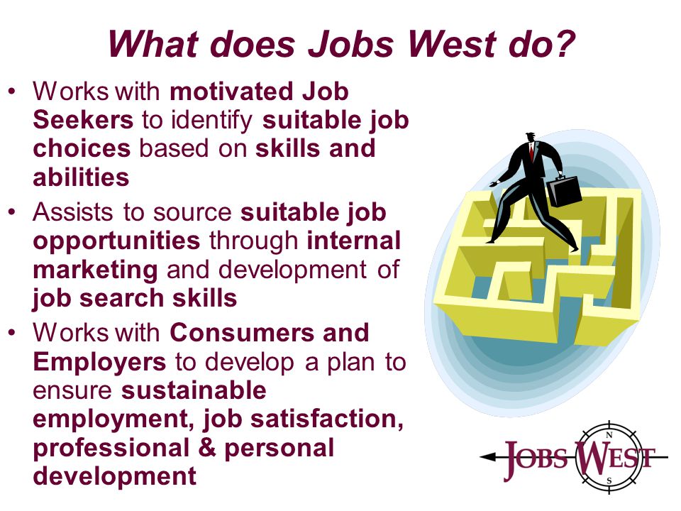 What does Jobs West do.